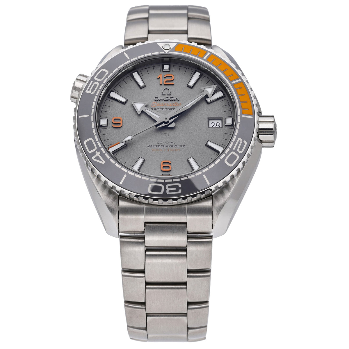 Omega Seamaster Planet Ocean 600 M 215.90.44.21.99.001 with grey dial and titanium case - product image 3