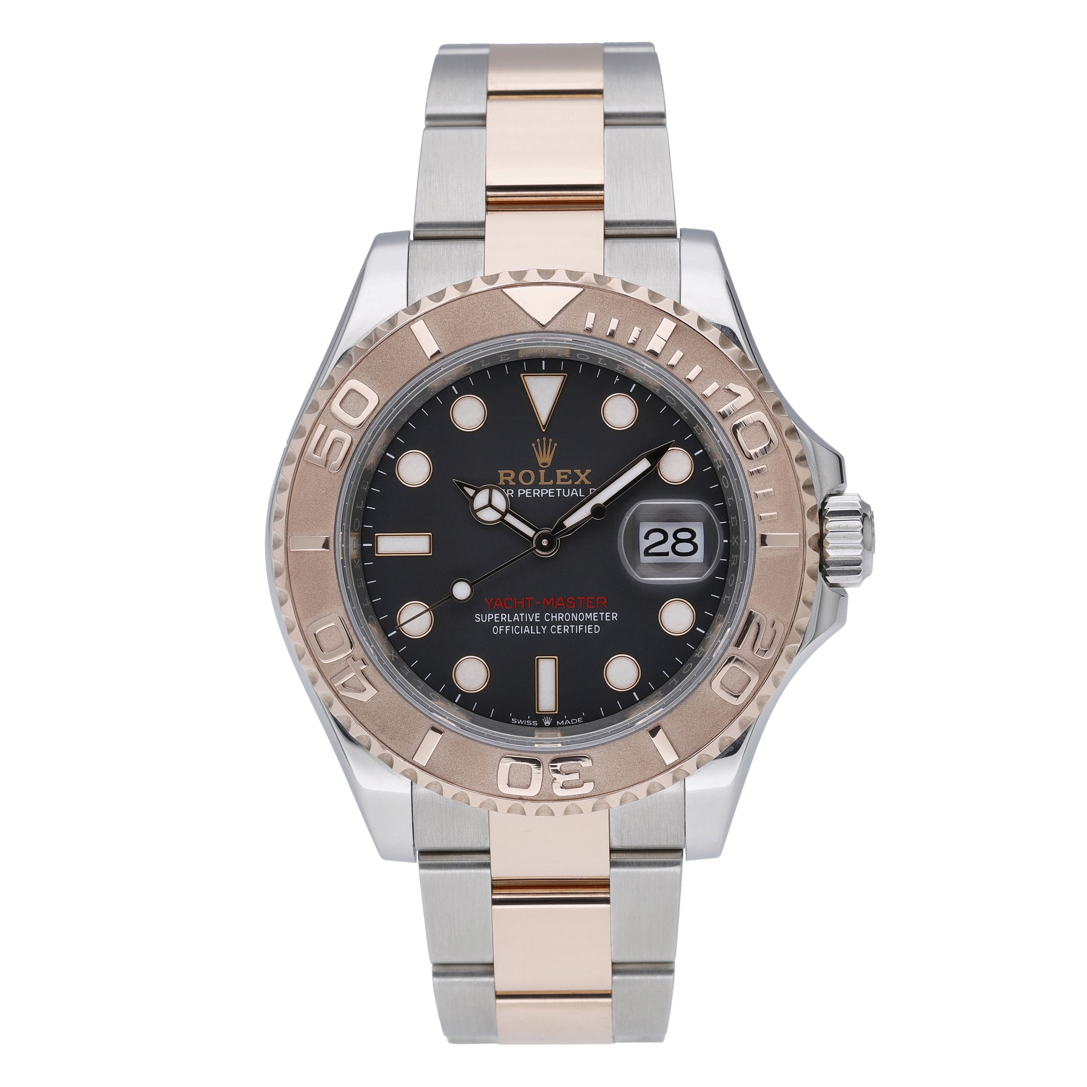 Rolex Yacht-Master II 126621 with black dial and steel & rose gold case - product image 2