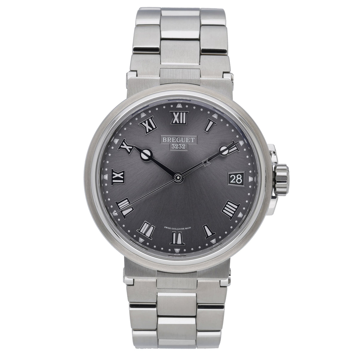 Breguet Marine 5517TI/G2/TZ0 with grey dial and titanium case - product image 2
