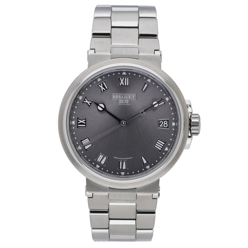 Breguet Marine 5517TI/G2/TZ0 with grey dial and titanium case - product image 2