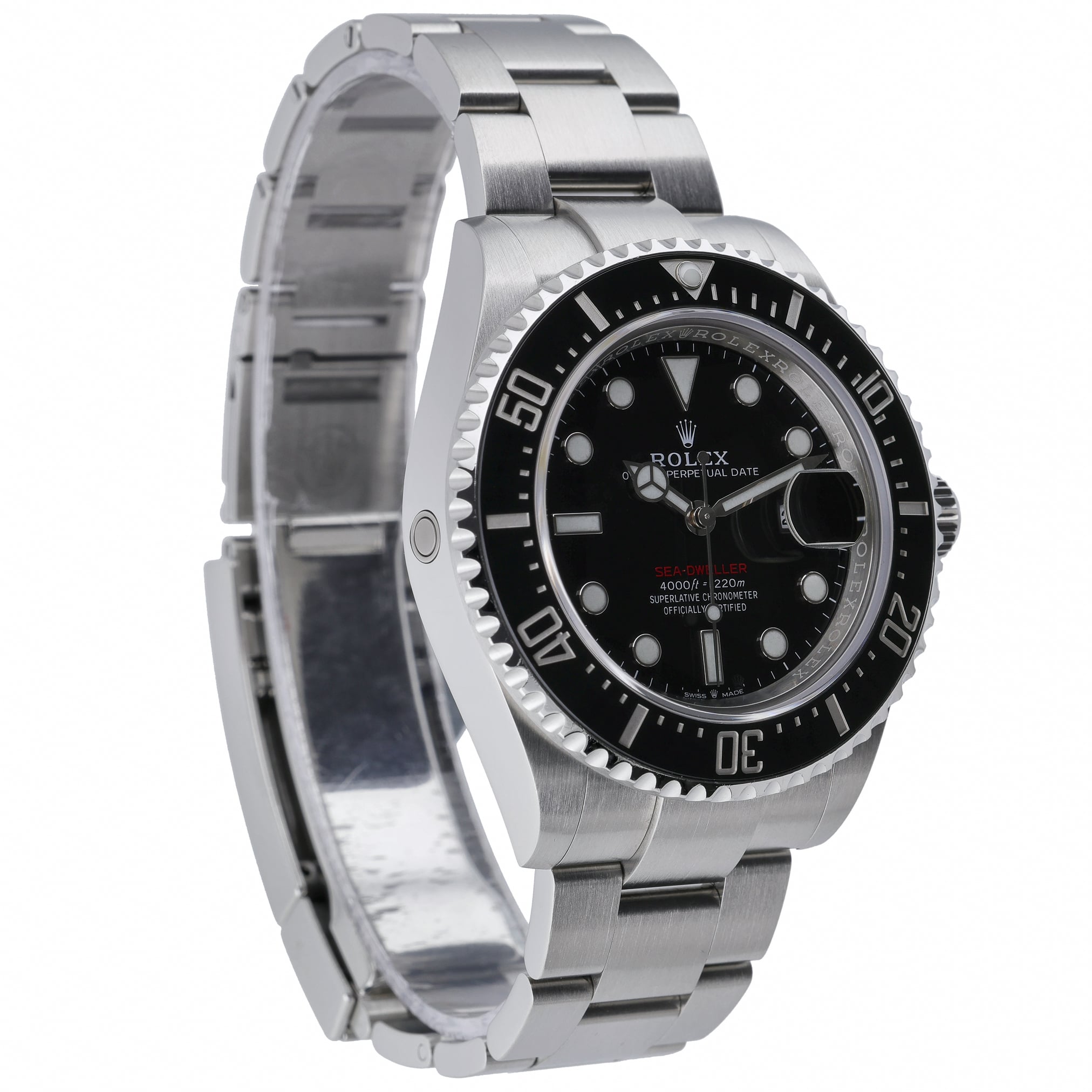 Rolex Sea-Dweller 126600 with black dial and oystersteel case - product image 4