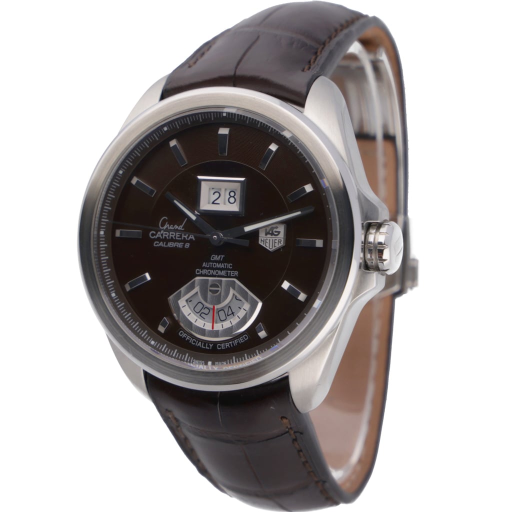 Tag Heuer Grand Carrera WAV5113.BA0901 with brown dial and steel case - product image 2