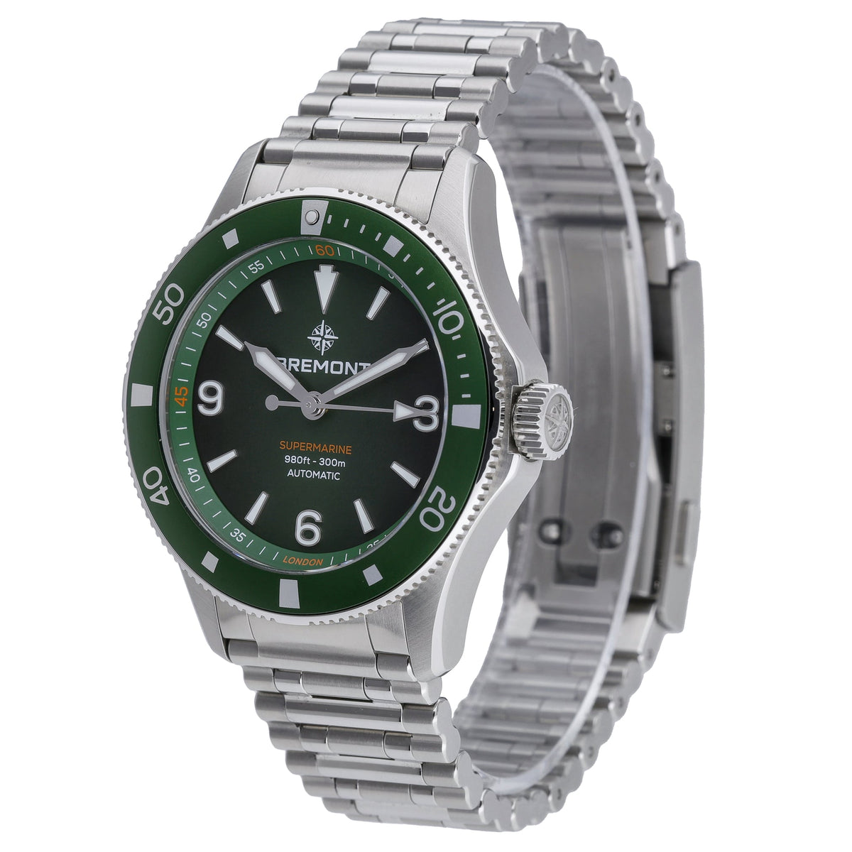 Bremont Supermarine SM40-ND-SS-GN-B with green dial and steel case - product image 3