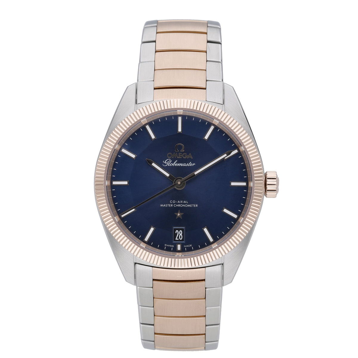 Omega Constellation Globemaster 130.20.39.21.03.001 with blue dial and steel & rose gold case - product image 2