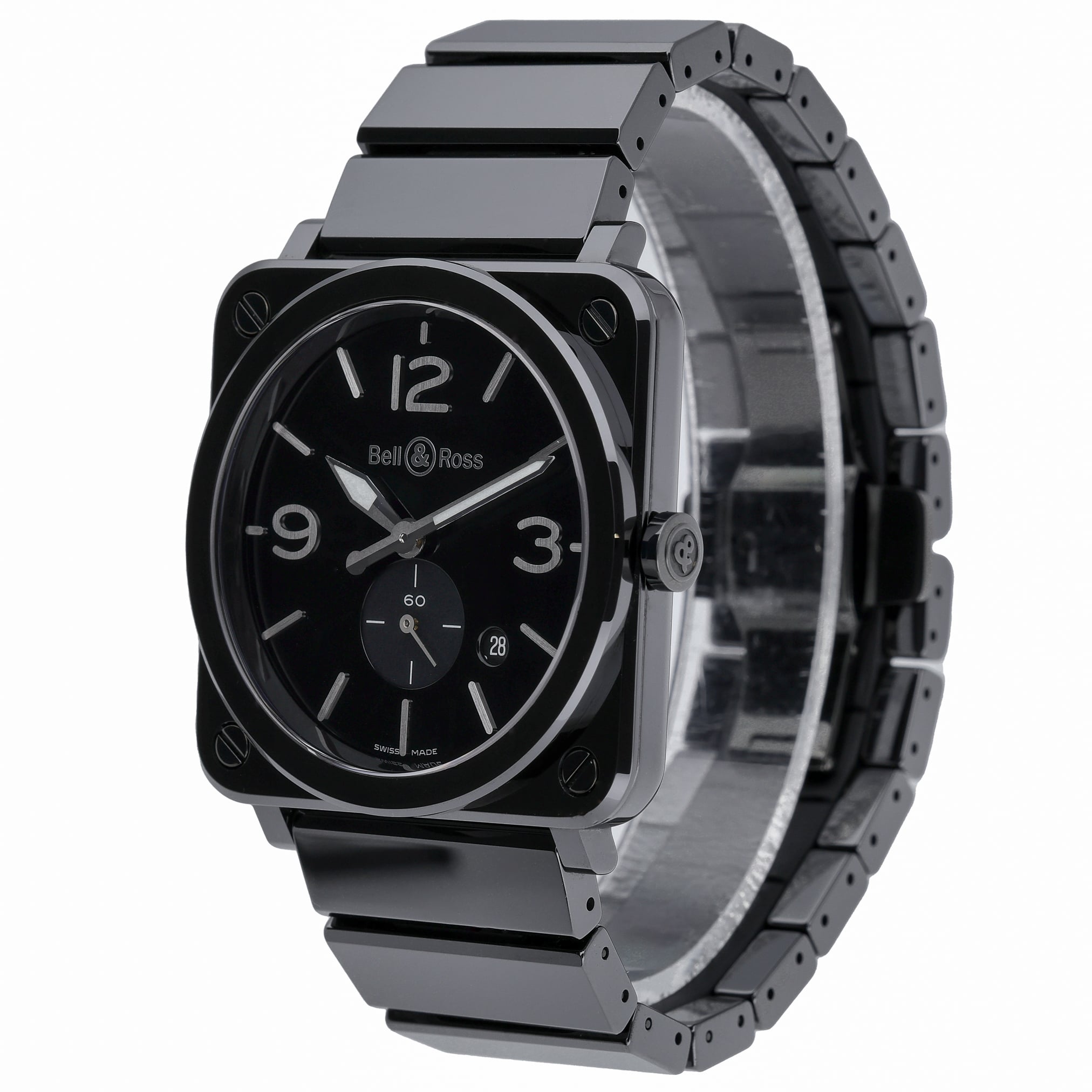 Bell & Ross BRS-64 BRS-64-CSBl with black dial and ceramic case - product image 3