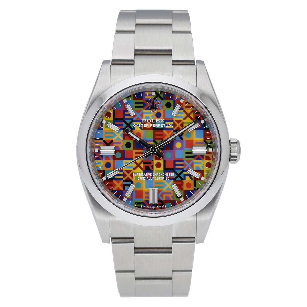 Rolex Rolex Oyster Perpetual 36 126000 with multicoloured jubilee motif dial and oystersteel case - product image 2