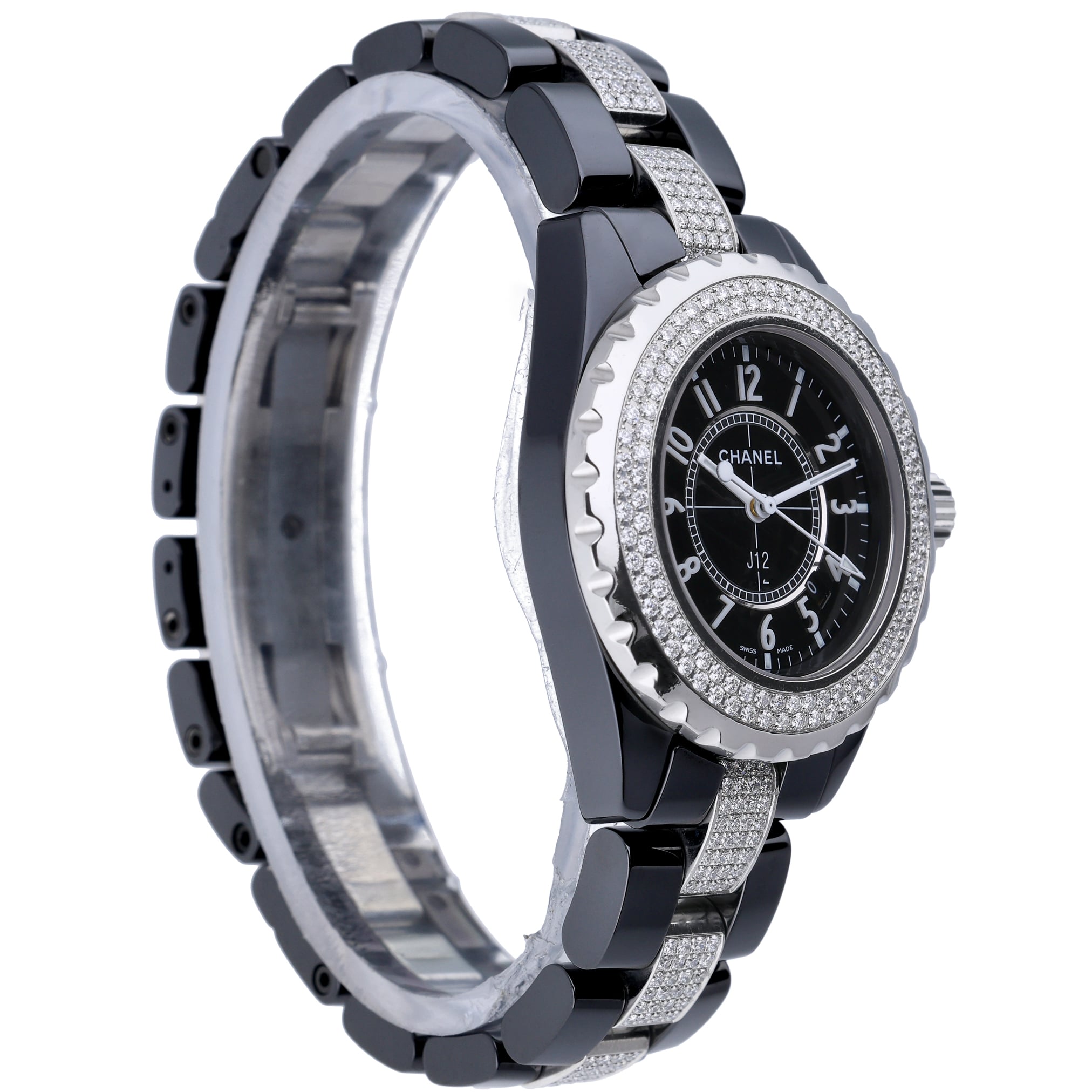 Chanel J12 H1339 with black dial and ceramic case - product image 4