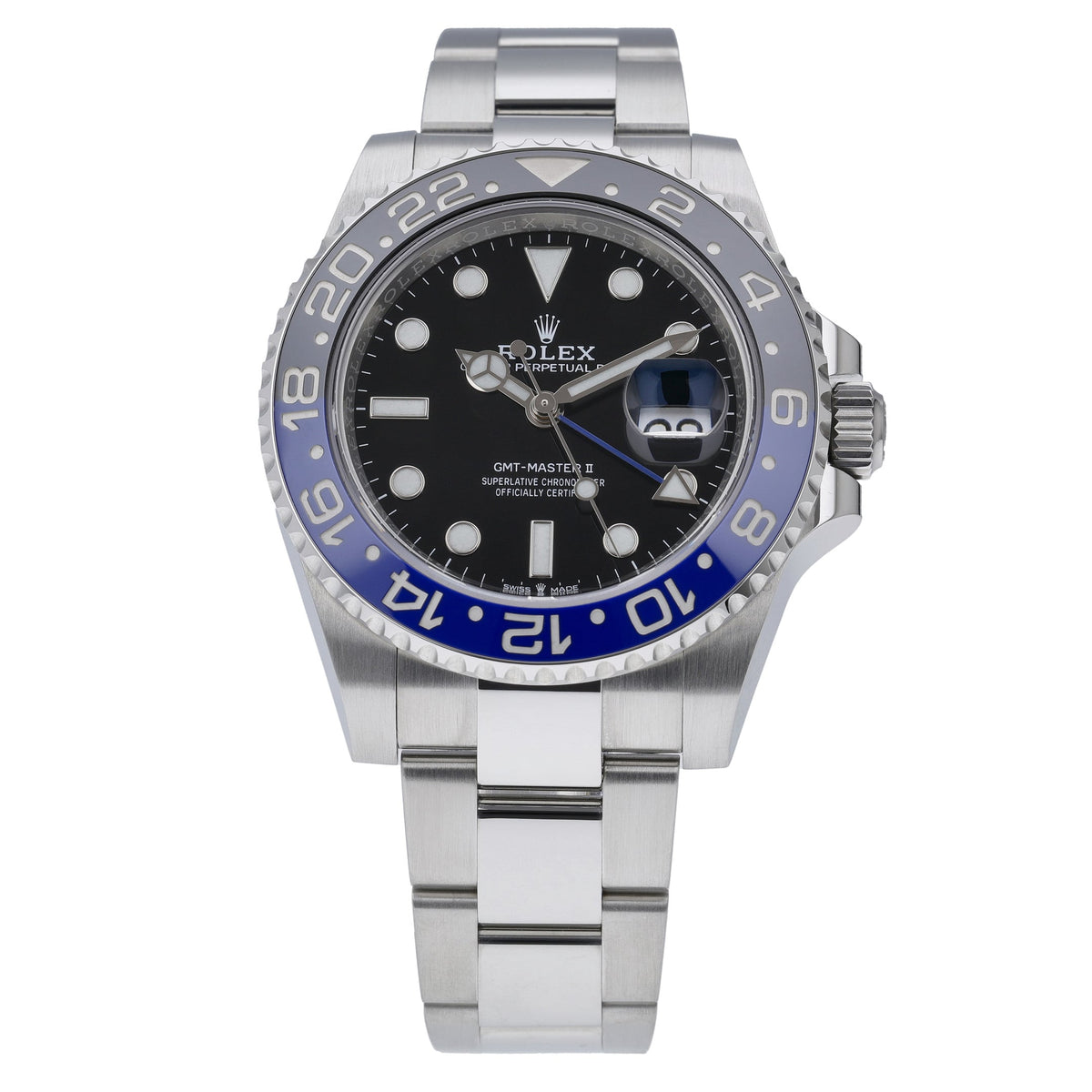 Rolex GMT-Master II 126710BLNR with black dial and oystersteel case - product image 3