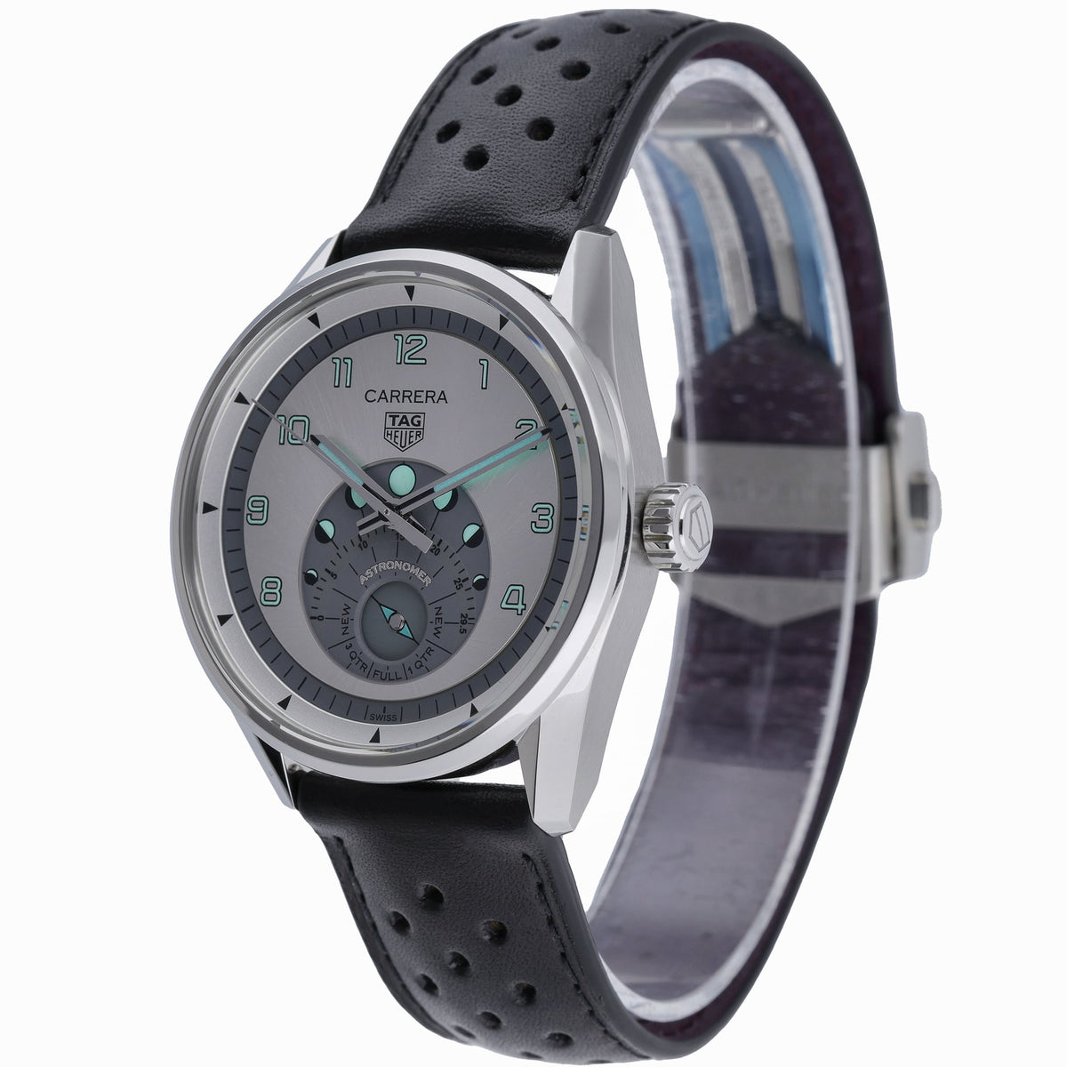 Tag Heuer Astronomer WBX2112.FC6615 with silver dial and steel case - product image 3