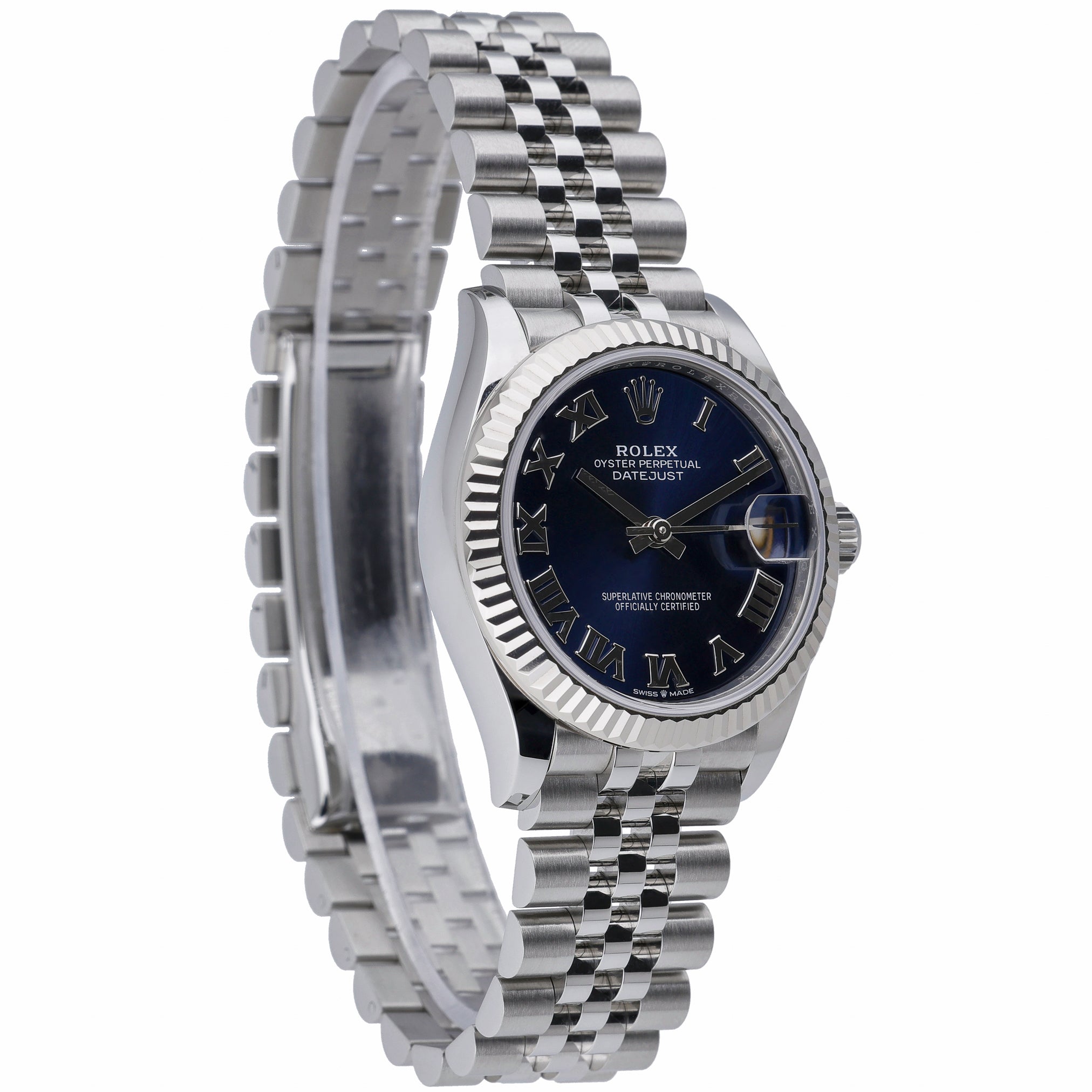 Rolex Datejust 31 278274 with blue roman dial and steel & white gold case - product image 4