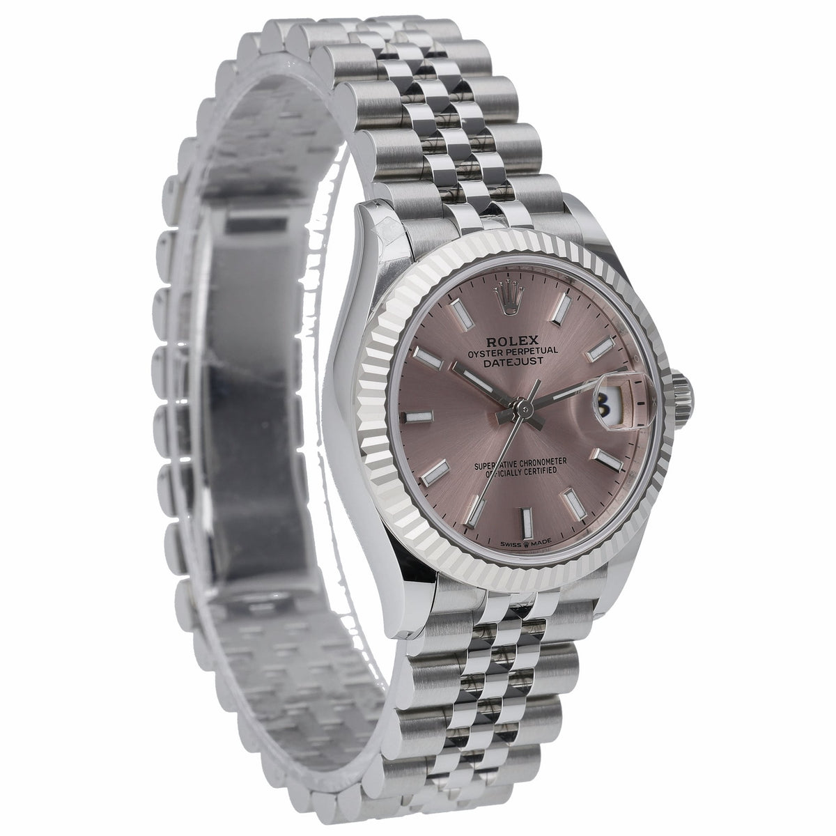 Rolex Datejust 31 278274 with pink dial and steel & white gold case - product image 4
