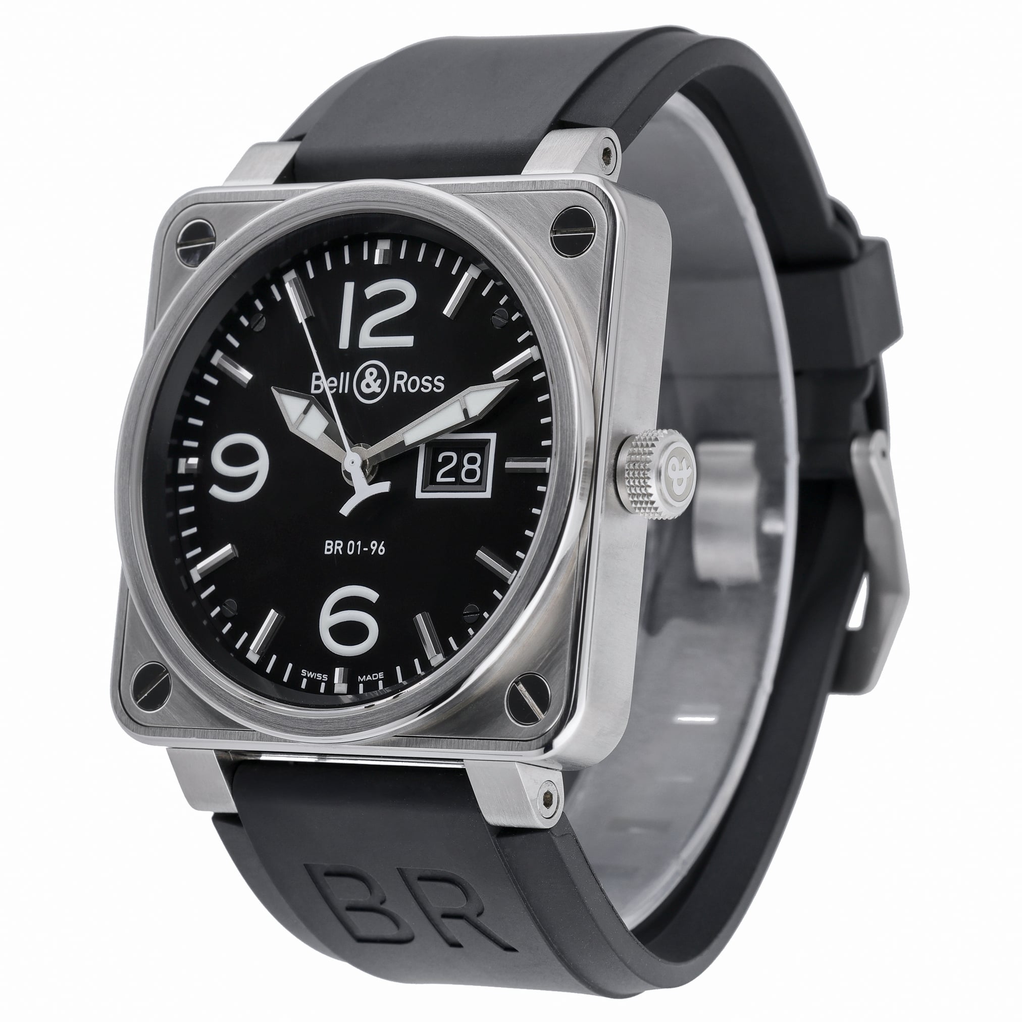 Bell & Ross BR 01-96 BR 01-96 with black dial and steel case - product image 3