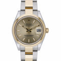 Rolex Datejust 278243 with champagne dial and steel & yellow gold case