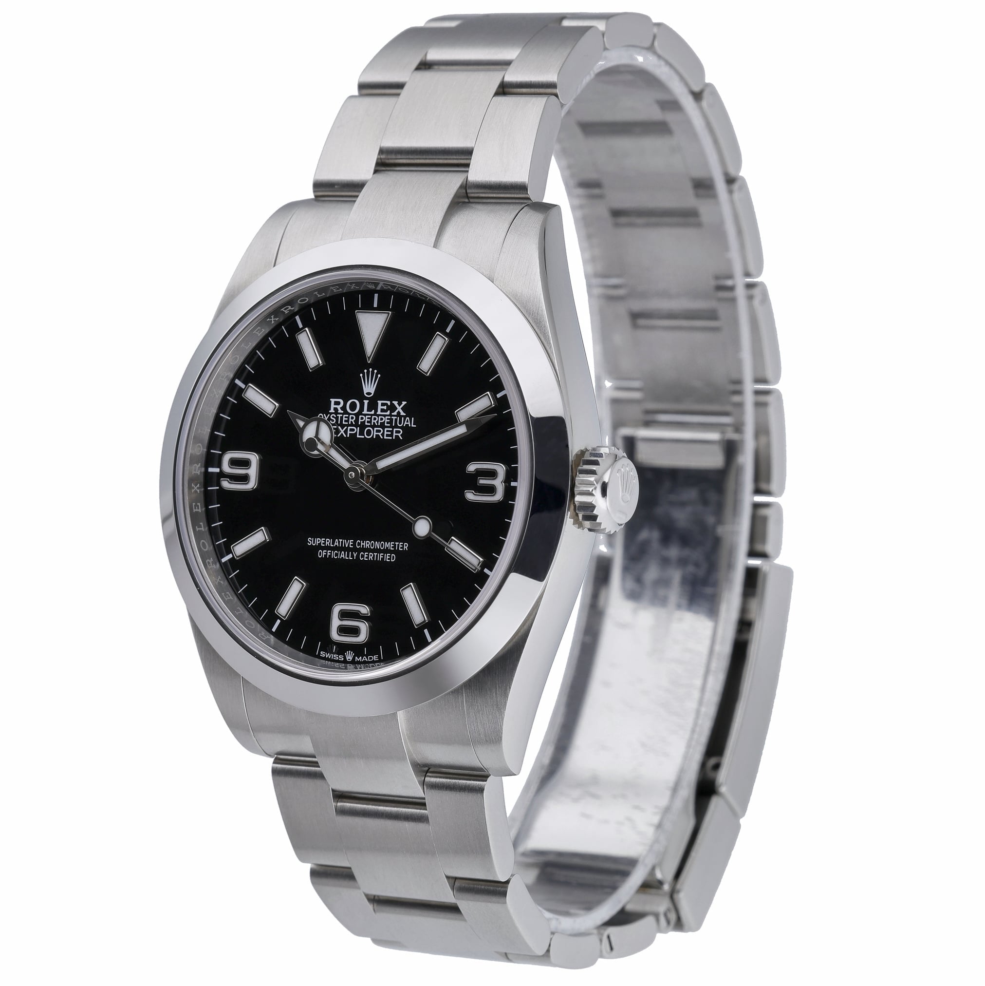 Rolex Explorer 224270 with black dial and oystersteel case - product image 3