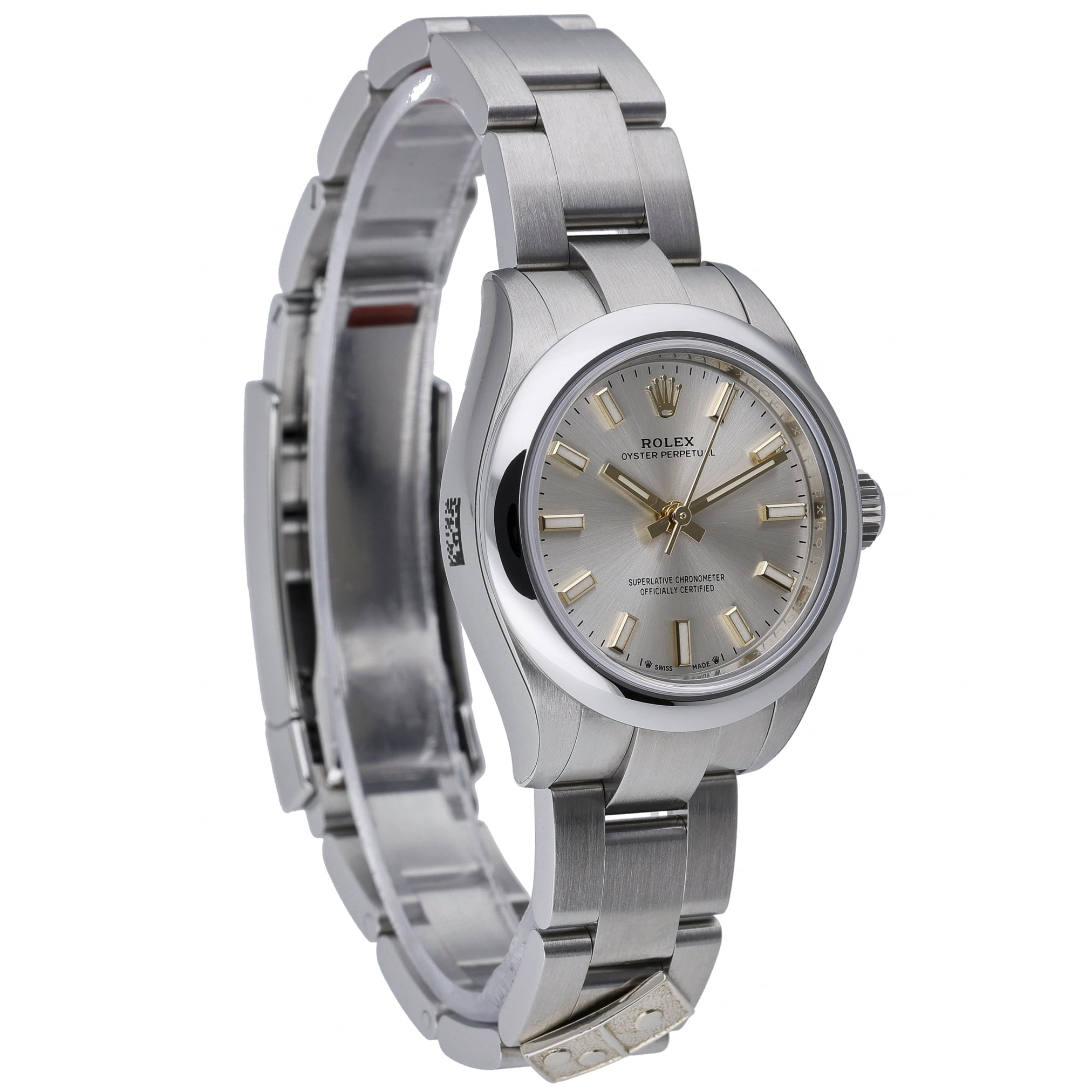 Rolex Oyster Perpetual 276200 with silver dial and oystersteel case - product image 4