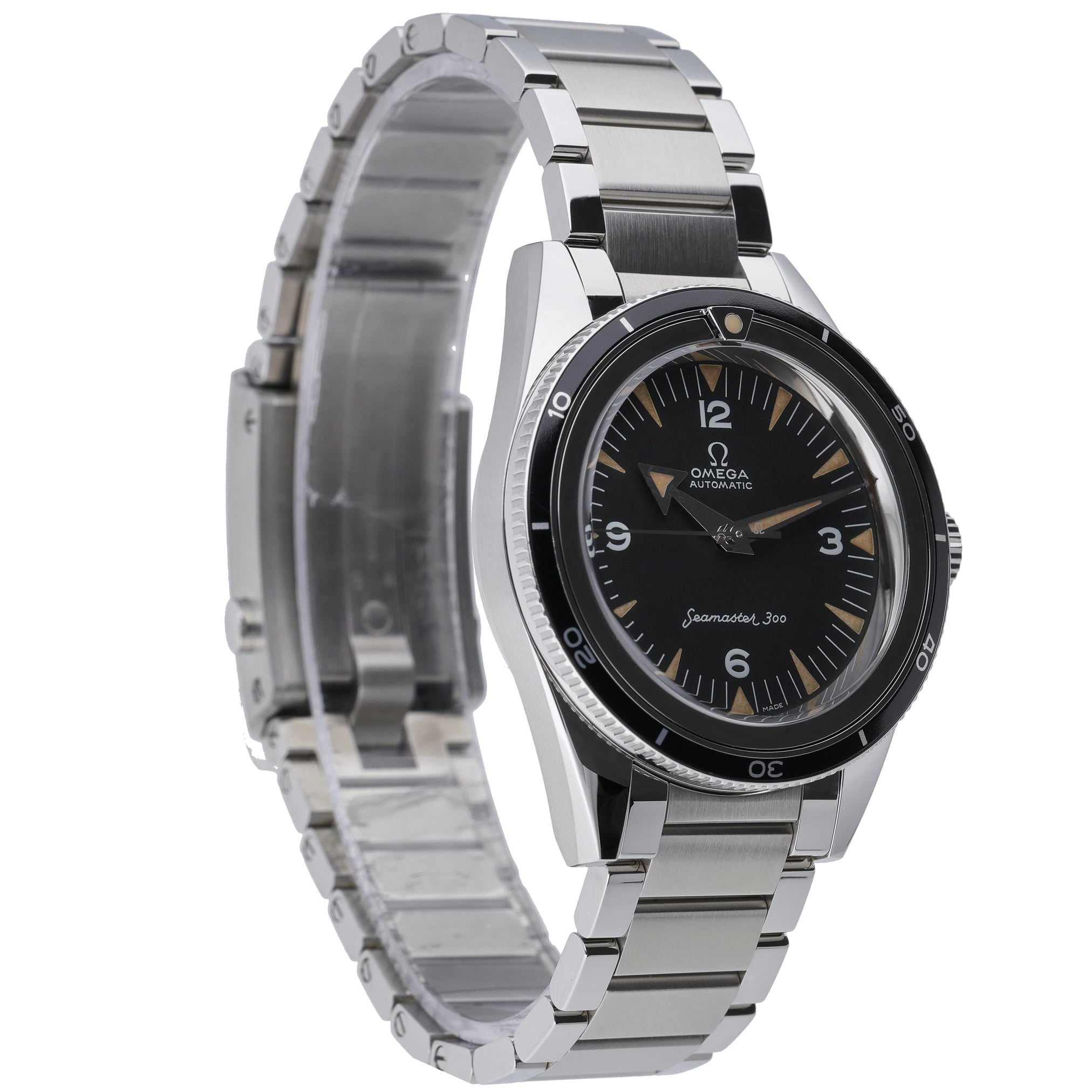 Omega Seamaster 300 234.10.39.20.01.001 with black dial and steel case - product image 4