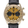 Tag Heuer Carrera Chronograph CBS2240 with champagne dial and 18ct yellow gold case