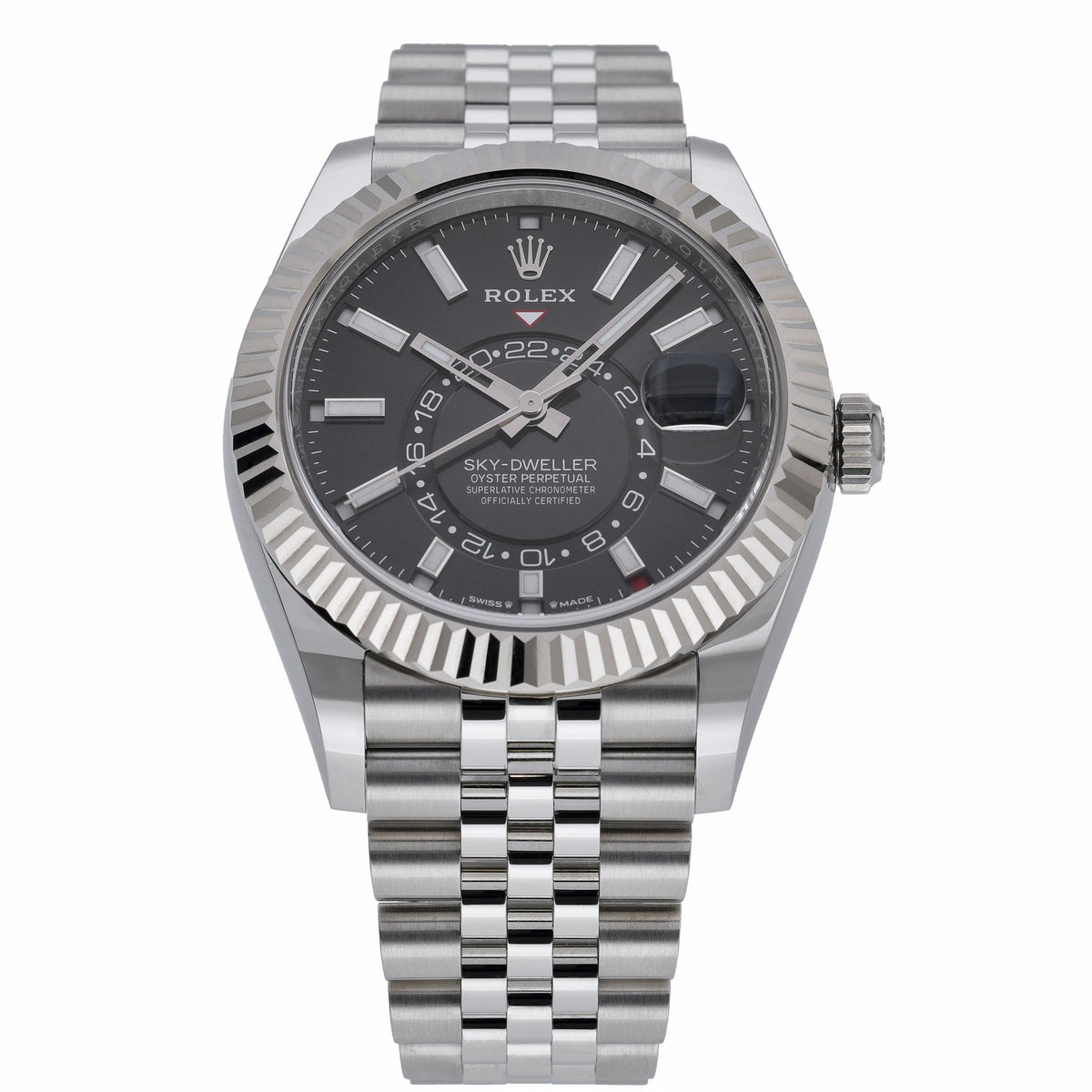 Rolex Sky-Dweller 336934 with black dial and steel & white gold case - product image 2