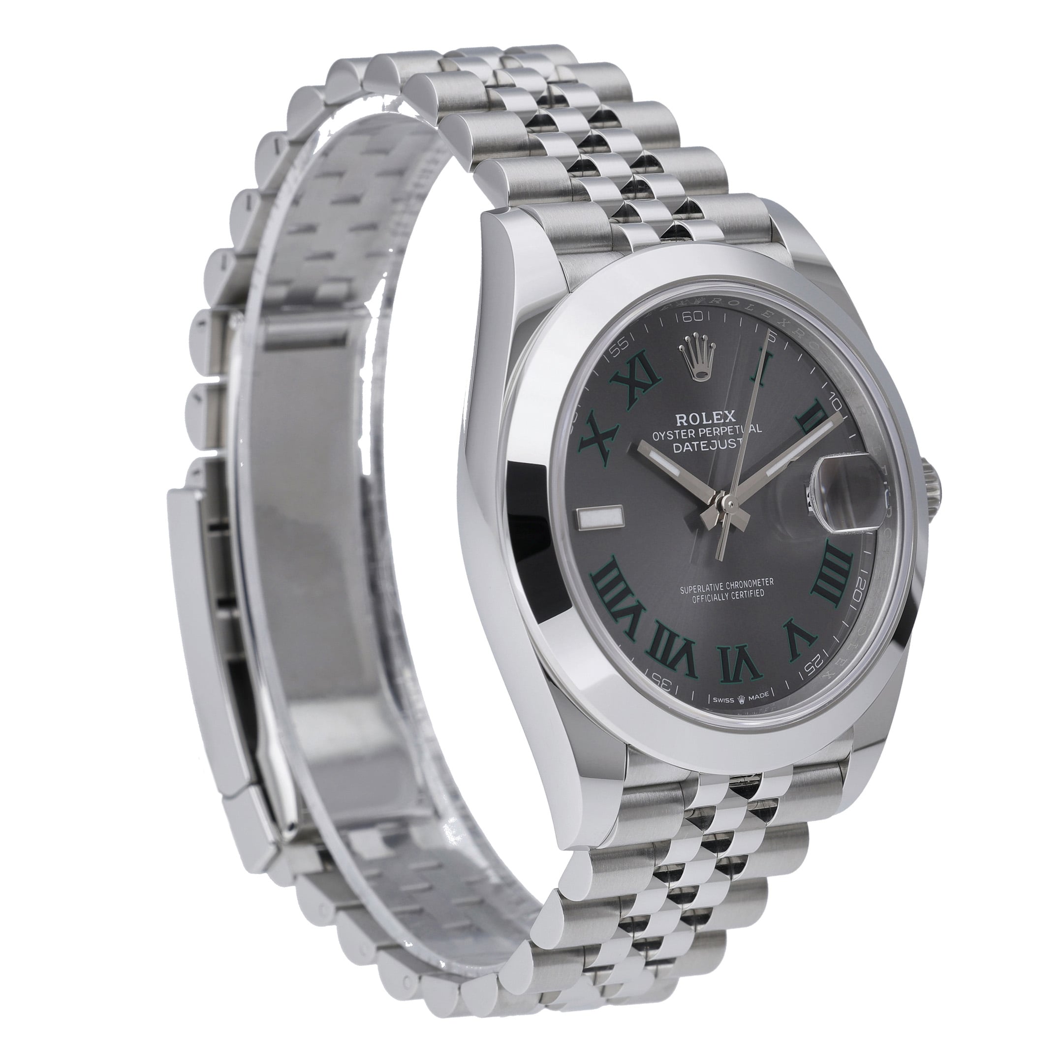 Rolex Datejust 41 126300 with slate dial and oystersteel case - product image 4