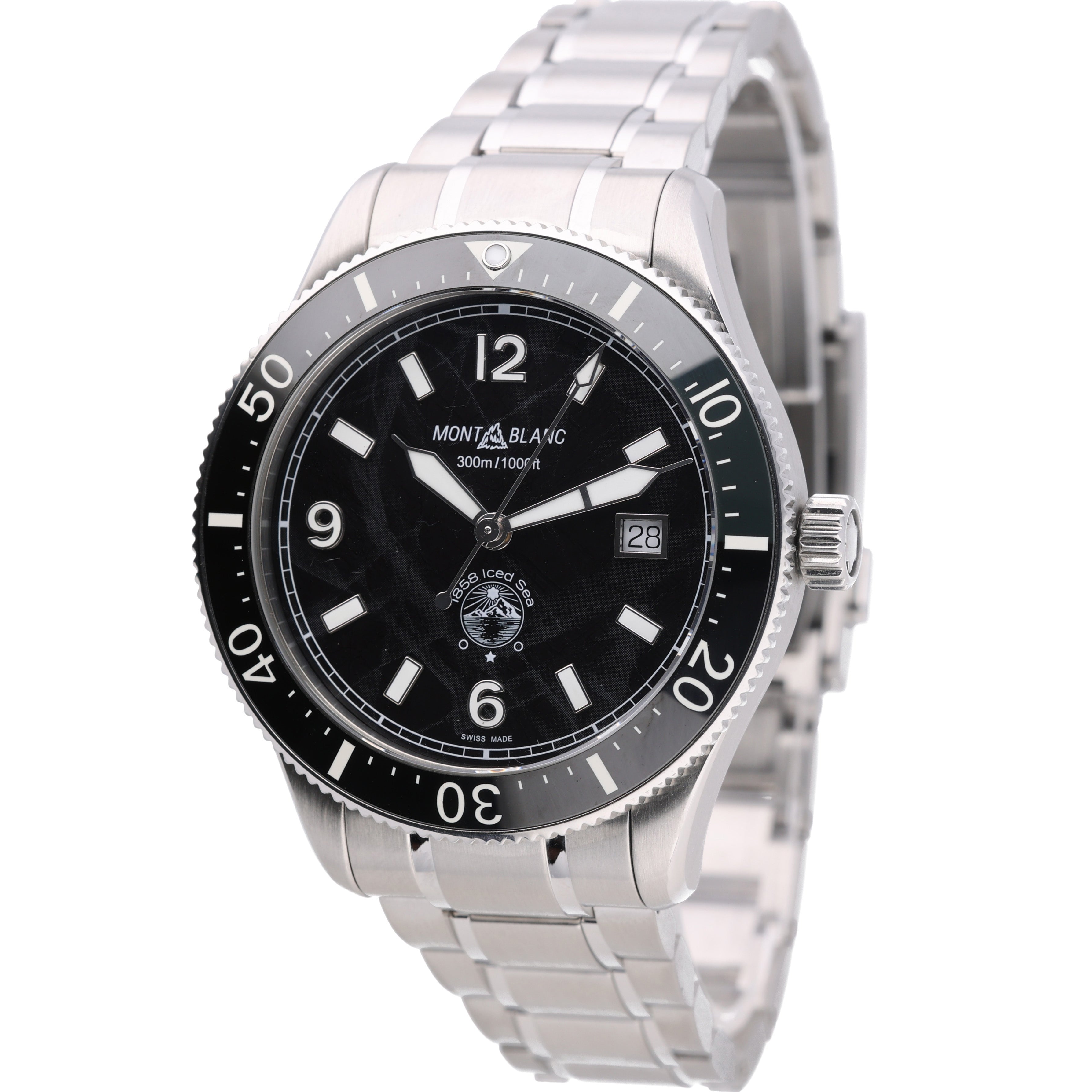 Montblanc 1858 Iced Sea Automatic Date image 2