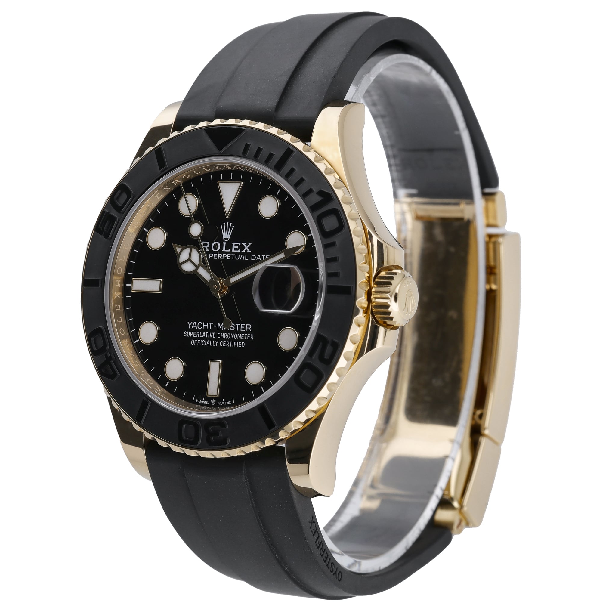 Rolex Yacht-Master 42 226658 with black dial and 18ct yellow gold case - product image 3