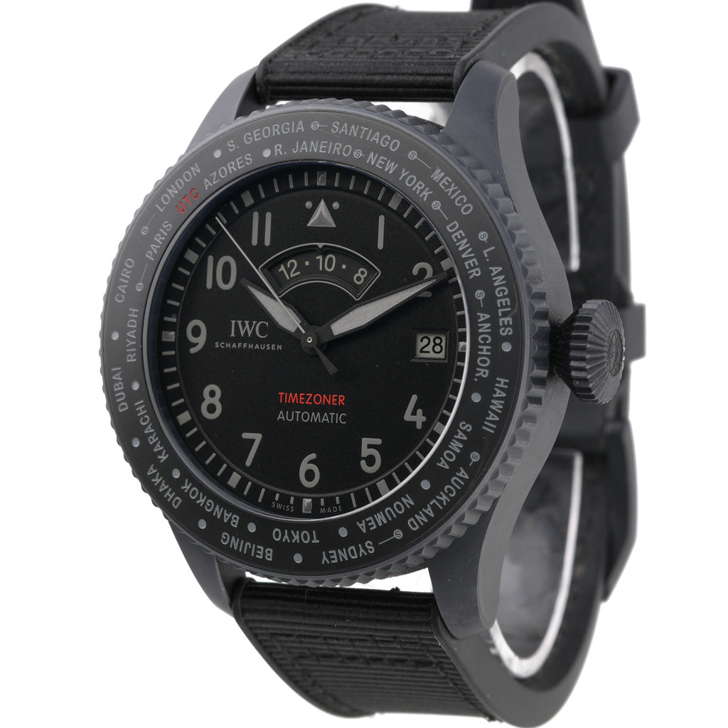 IWC Timezoner Top Gun Ceratanium image 2