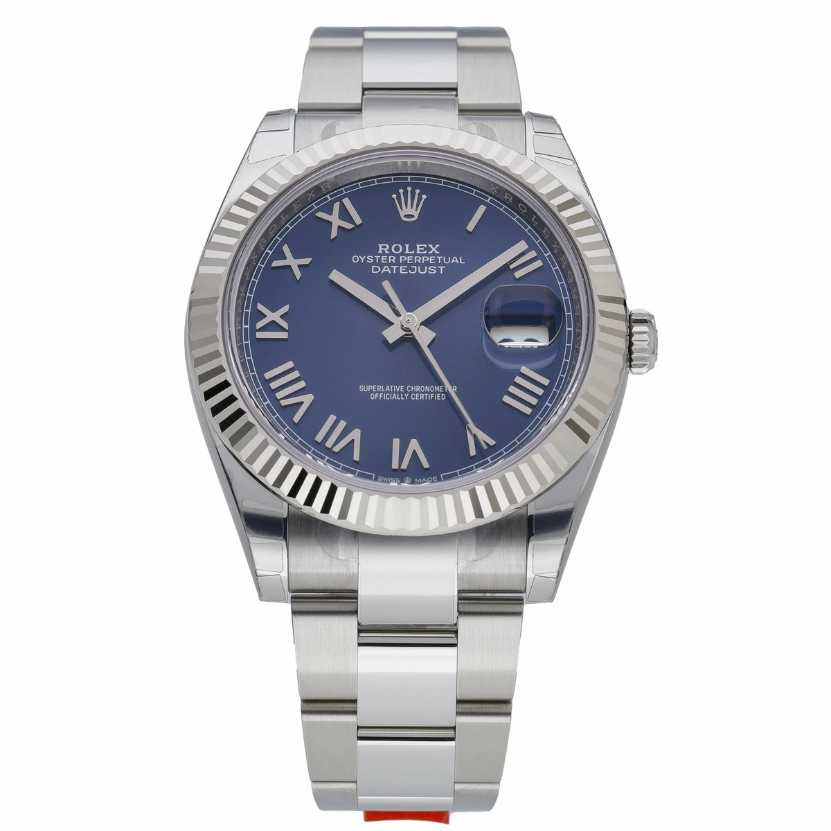 Rolex Datejust 41 126334 with blue dial and steel & white gold case - product image 2