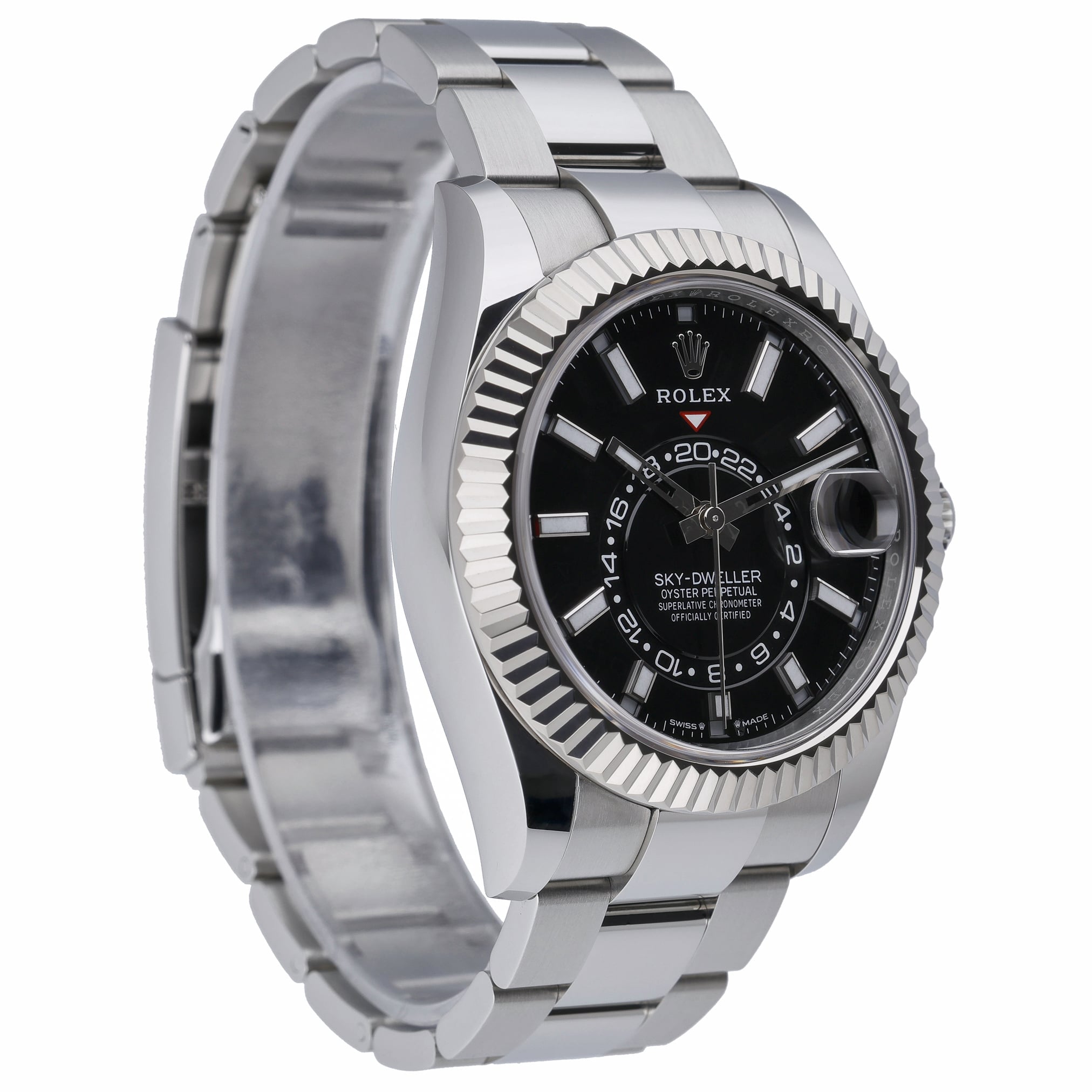 Rolex Sky-Dweller 336934 with black dial and steel & white gold case - product image 4