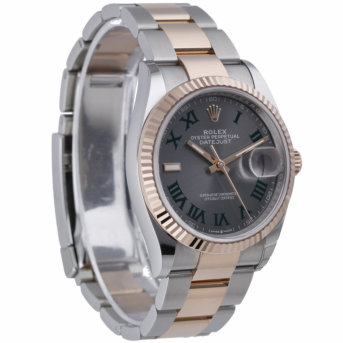 Rolex Datejust 126231 with slate dial and steel & rose gold case - product image 4
