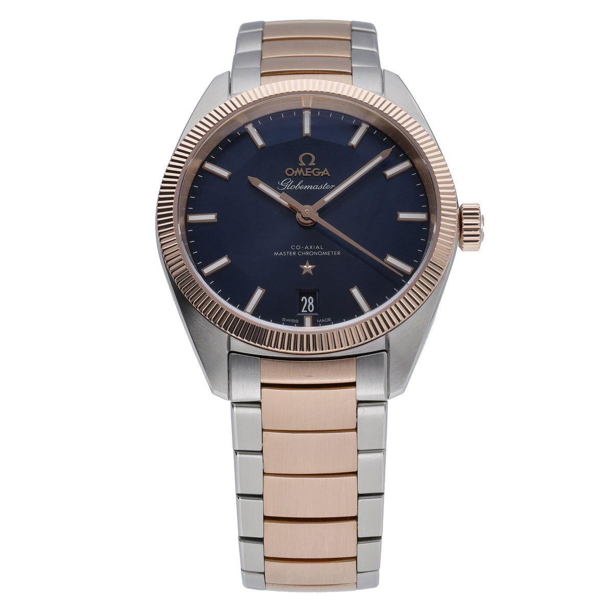 Omega Constellation Globemaster 130.20.39.21.03.001 with blue dial and steel & rose gold case - product image 3