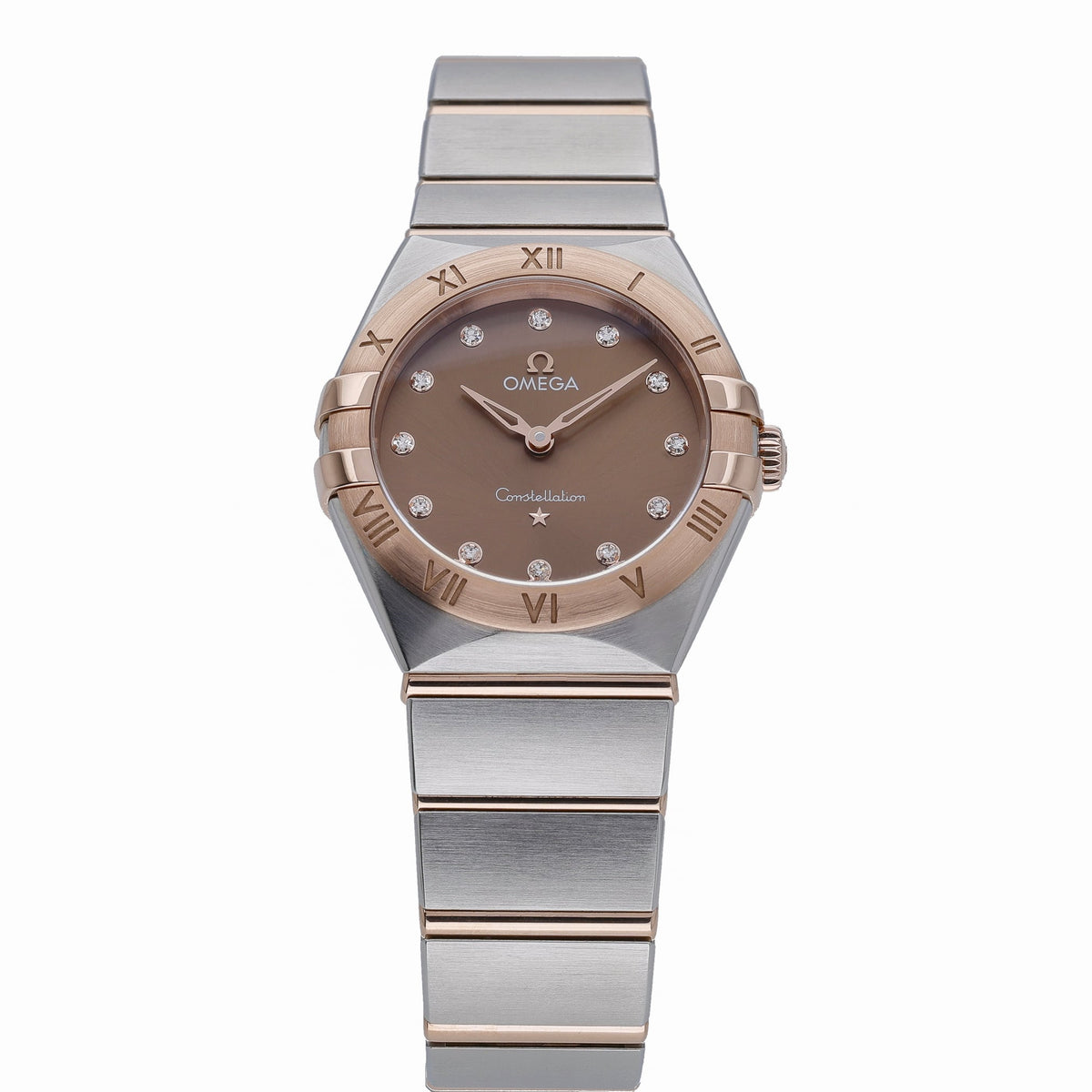 Omega Constellation 131.20.28.60.63.001 with brown dial and steel & rose gold case - product image 2
