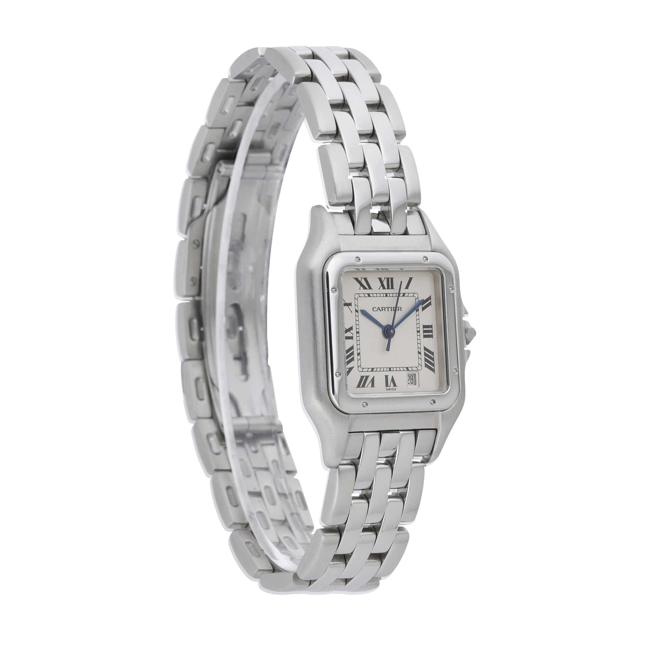 Cartier Panthère 1310 with white dial and steel case - product image 4