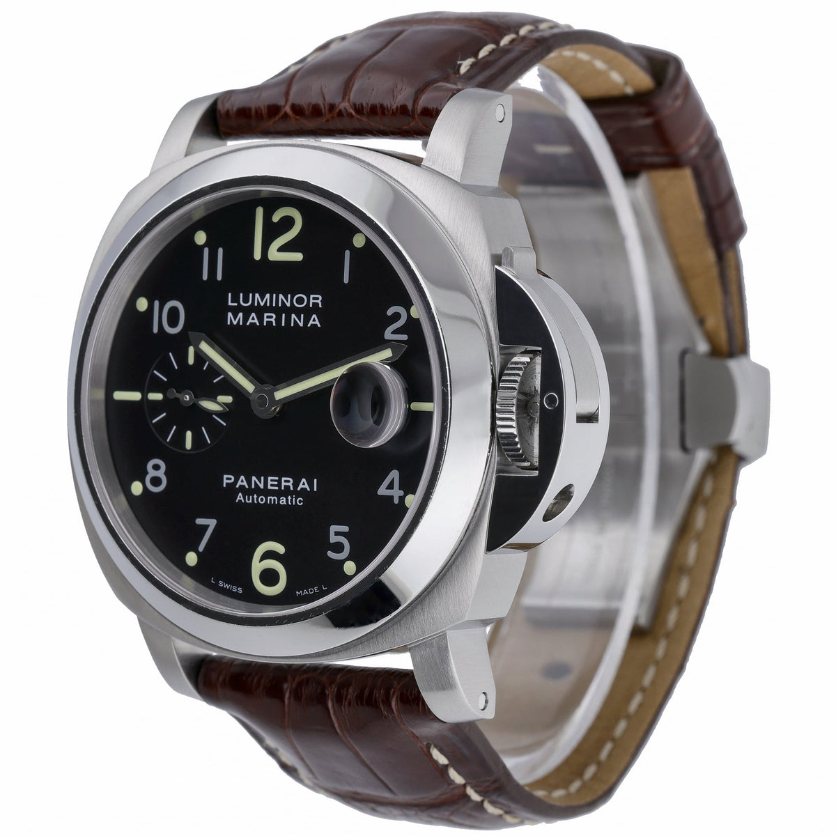 Panerai Luminor Marina PAM00164 with black dial and steel case - product image 3
