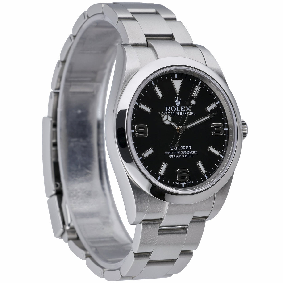Rolex Explorer 214270 with black dial and oystersteel case - product image 4