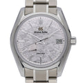 Grand Seiko Shunbun' Spring Cherry Blossom Spring Drive SBGA413G with pink dial and titanium case