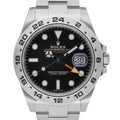 Rolex Explorer II 216570 with black dial and oystersteel case