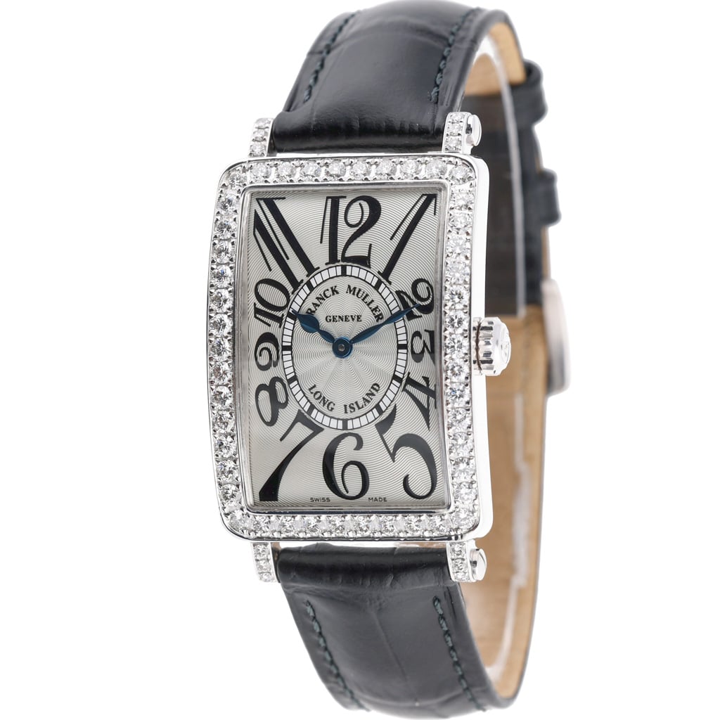 Franck Muller Long Island 952 QZ DP with silver dial and 18ct white gold case - product image 2