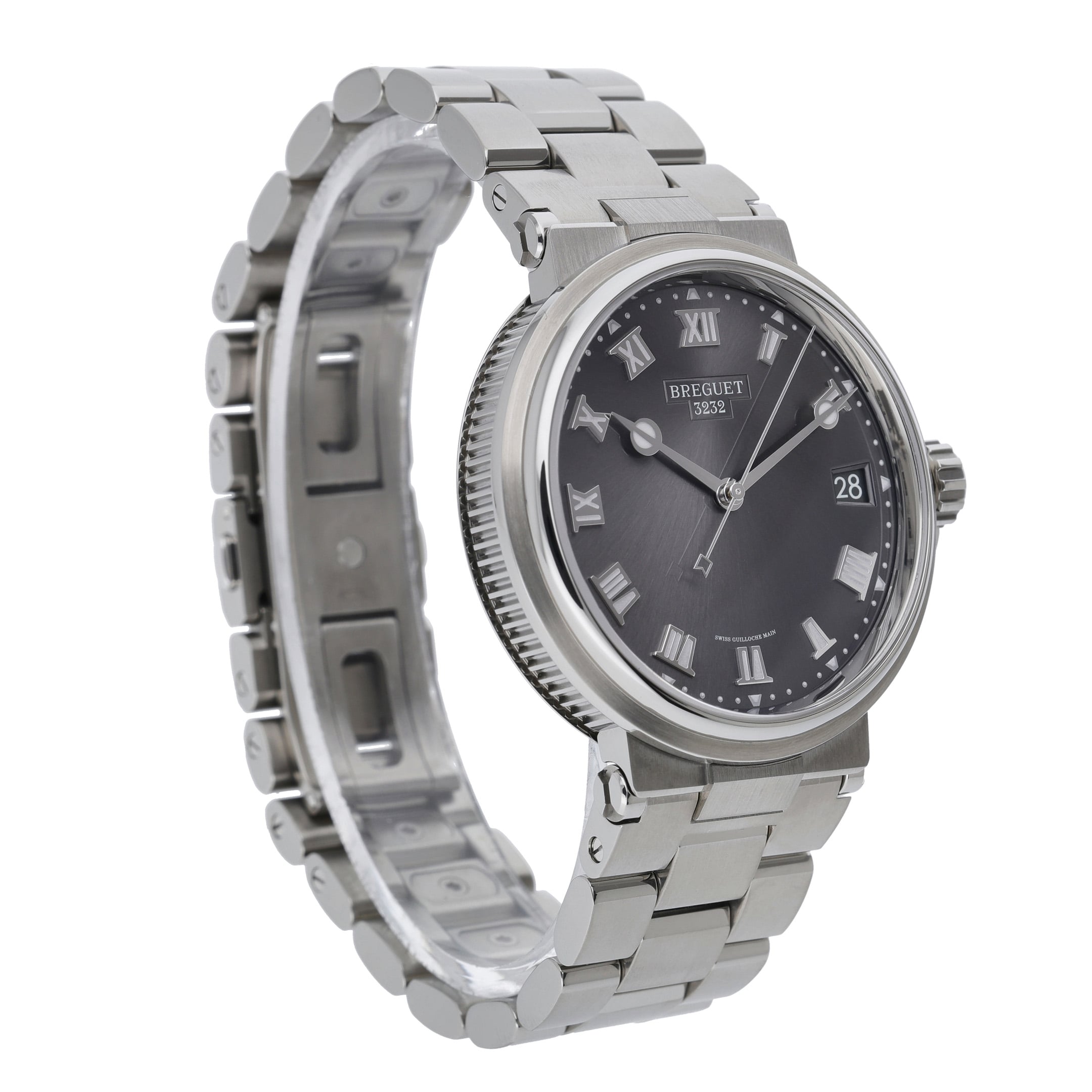 Breguet Marine 5517TI/G2/TZ0 with grey dial and titanium case - product image 4