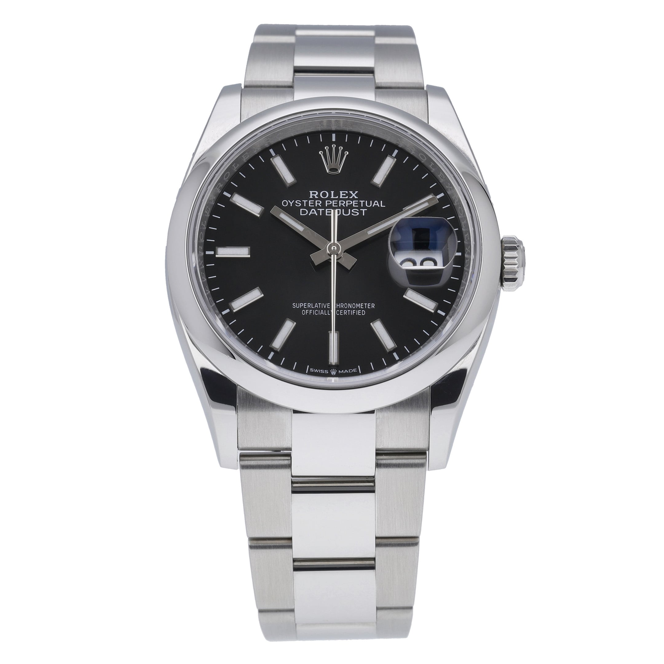 Rolex Datejust 36 126200 with black dial and oystersteel case - product image 3