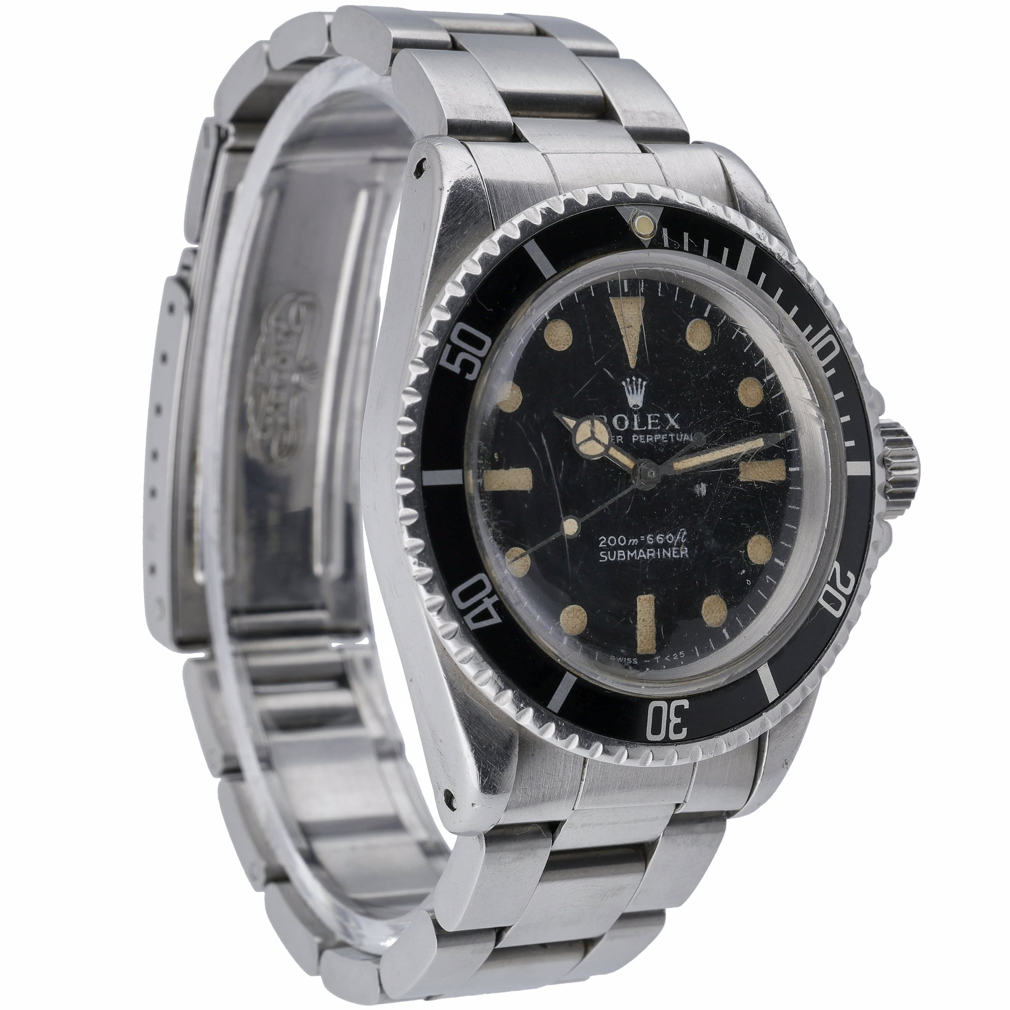 Rolex Submariner 5513 with black dial and steel case - product image 4