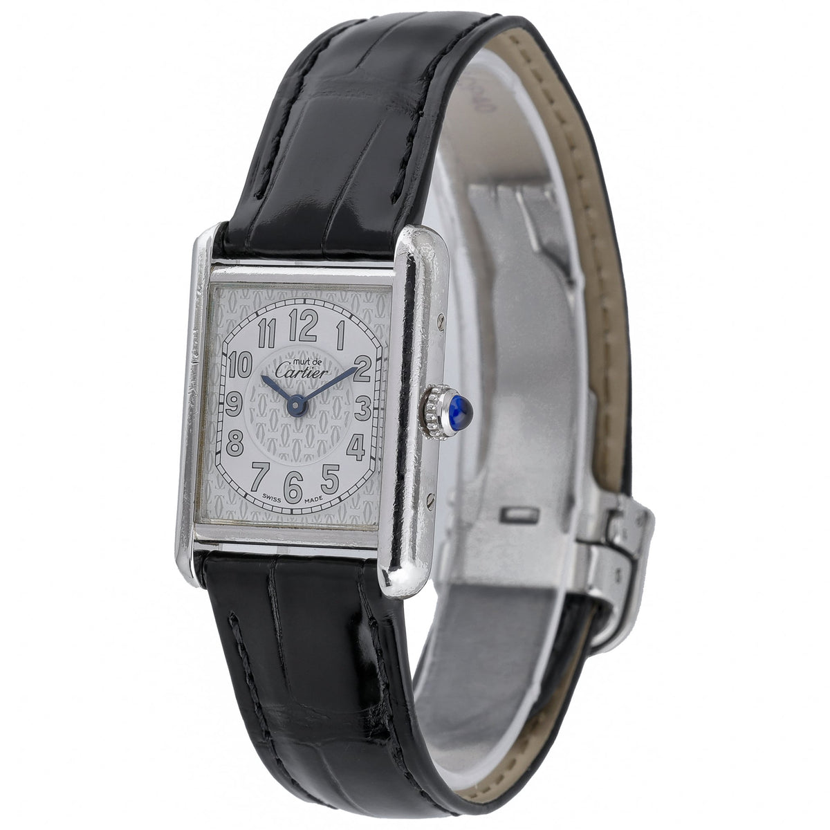 Cartier 21 Must De 2416 with silver dial and steel case - product image 3