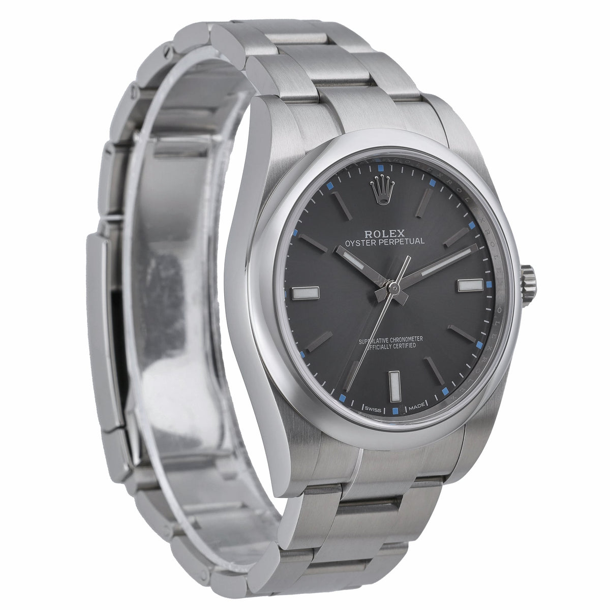 Rolex Oyster Perpetual 114300 with grey dial and oystersteel case - product image 4