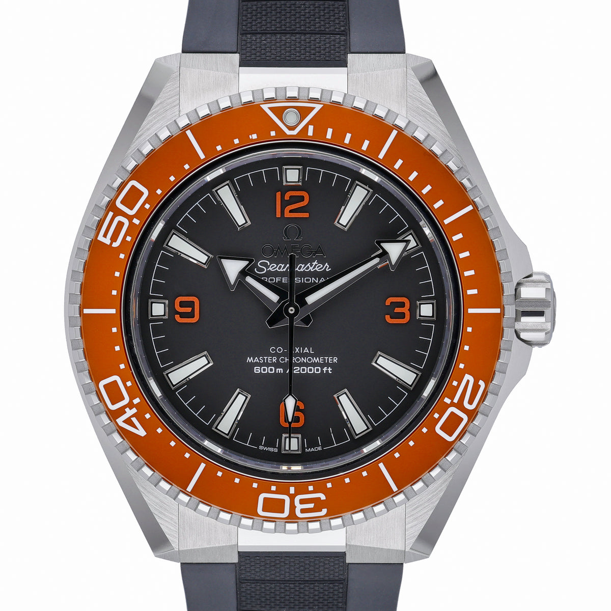 Omega Planet Ocean 600M 217.32.42.21.01.003 with black dial and steel case