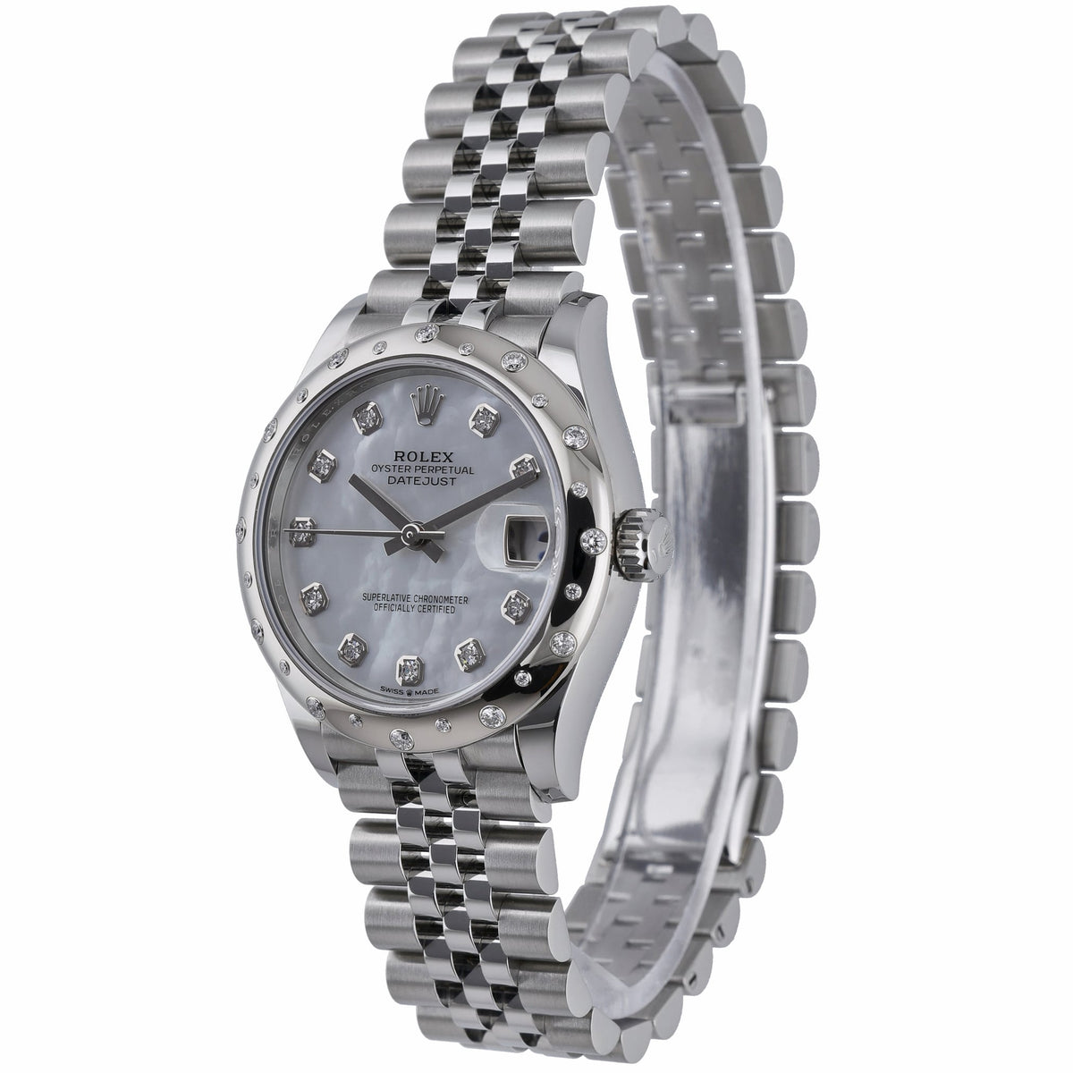Rolex Datejust 278344RBR with mother of pearl dial and oystersteel case - product image 3