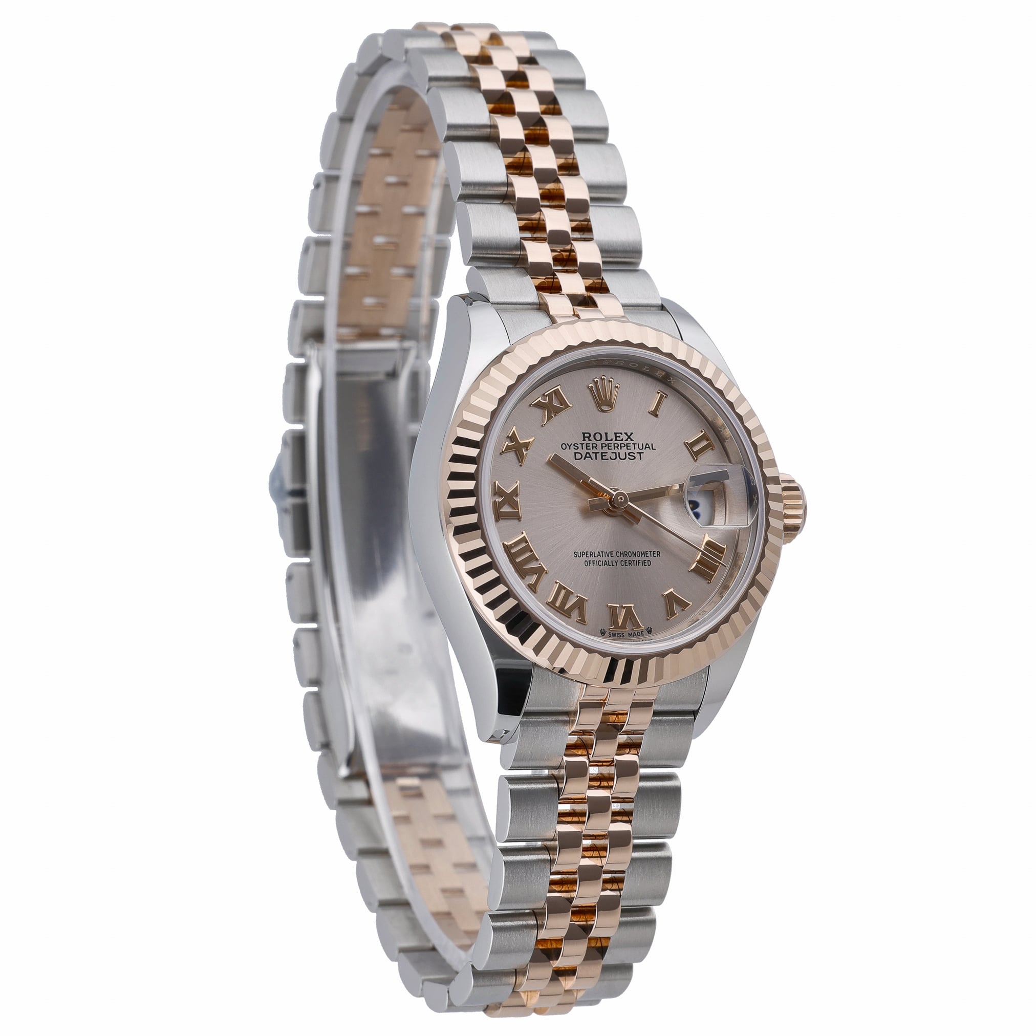 Rolex Datejust 28 279171 with rose dial and steel & rose gold case - product image 4