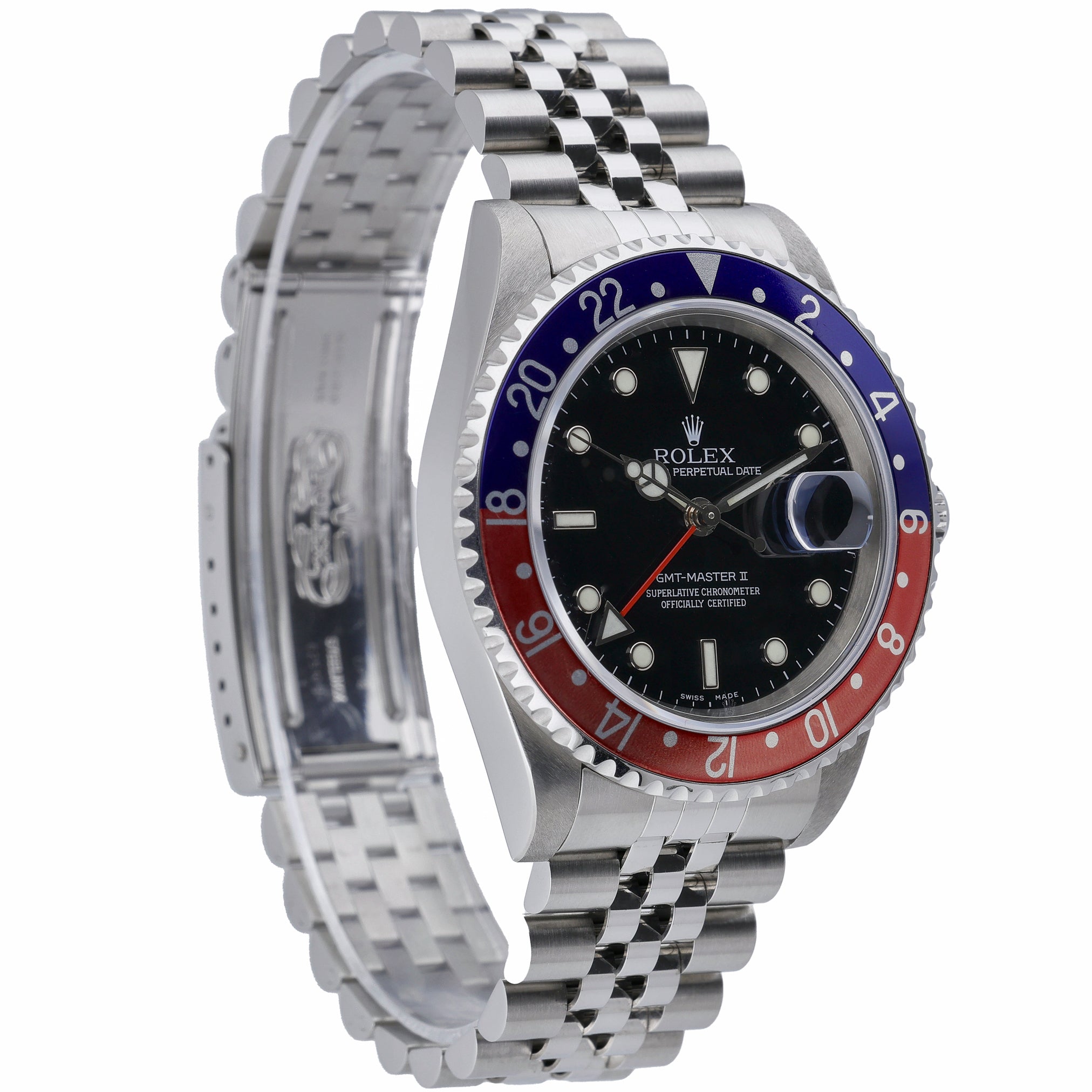 Rolex GMT-Master 16710 with black dial and oystersteel case - product image 4
