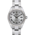 Rolex Datejust 279174 with silver dial and oystersteel and white gold case