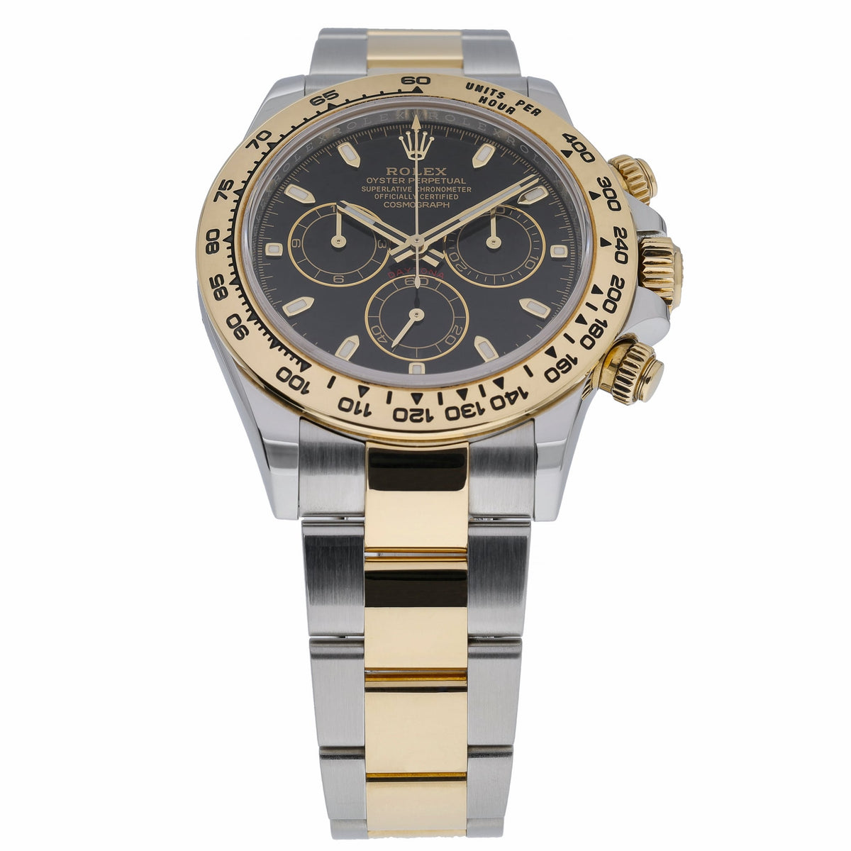 Rolex Daytona 116503 with black dial and steel & yellow gold case - product image 2