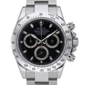 Rolex Daytona 116520 with black dial and oystersteel case