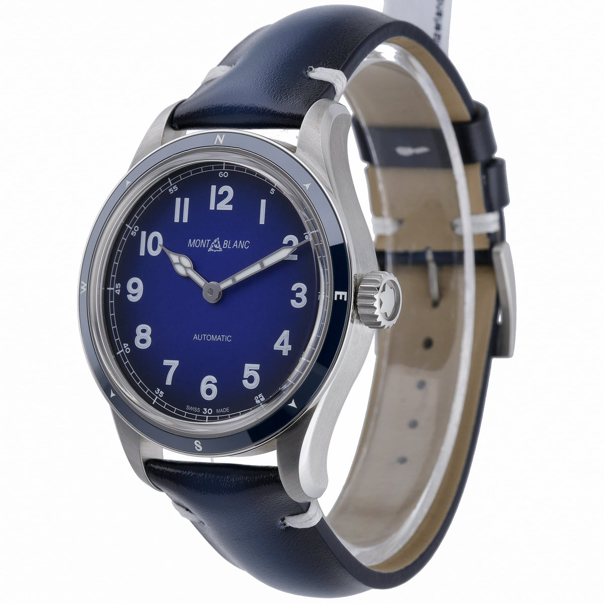 Montblanc 1858 MB126758 with blue dial and steel case - product image 3